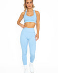 Core Performance Leggings - Baby Blue