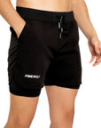 2-In-1 Activate Shorts - Black