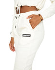 Off-Duty Trackpant - Ivory