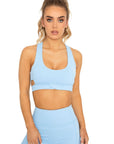 Core Sports Bra - Baby Blue