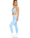 Core Performance Leggings - Baby Blue