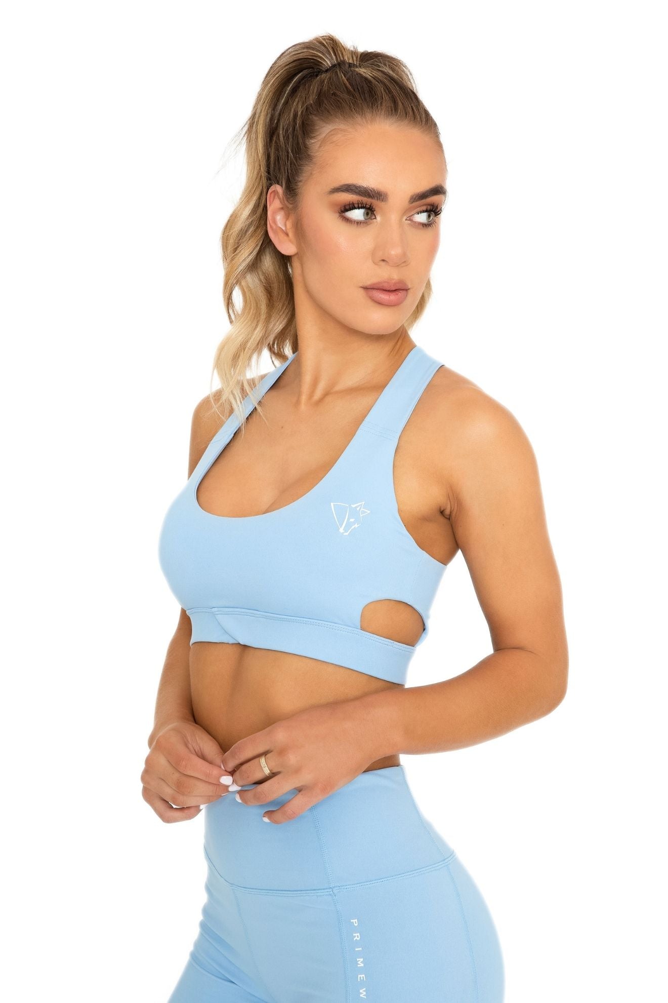 Core Sports Bra - Baby Blue