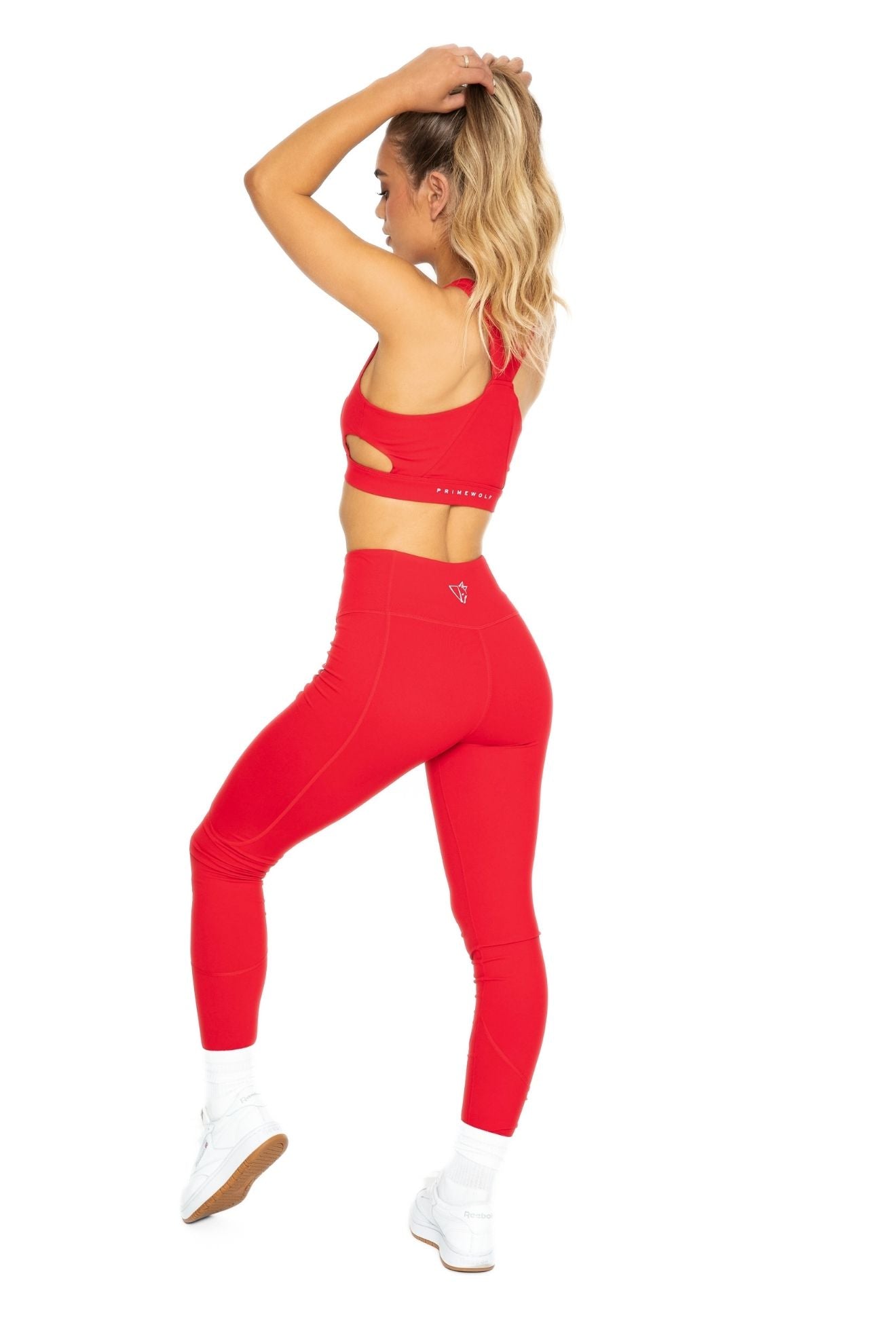 Core Performance Leggings - Cherry Red