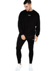 Off-Duty Crew Neck - Black