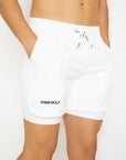 2-In-1 Activate Shorts - White